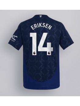 Manchester United Christian Eriksen #14 Auswärtstrikot 2024-25 Kurzarm